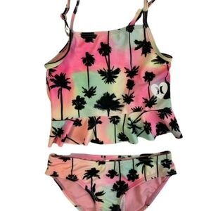 Tropical Palm Tree Bikini Set